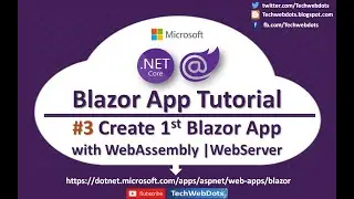 .NET CORE | Blazor App with WebAssembly | Server Template | Part-3