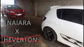 Naiara benga Heverton - Não teve jeito Benga é Benga - Sandero Rs Vermelho x Branco - casal RS