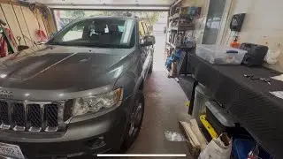 I'm having a problem with my Jeep Grand Cherokee. The heater is blowing cold air on one side.