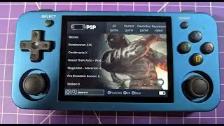 Anbernic RG353m playing PSP games   