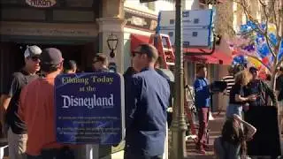 Filming Day at Disneyland - 2018