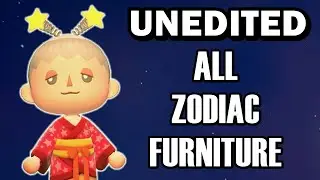 UNEDITED: Collecting All Zodiac Furniture in Animal Crossing New Horizons!
