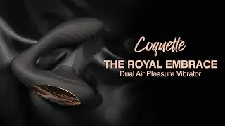 Double The Pleasure | Coquette Royal Embrace Dual Air Pleasure Vibrator