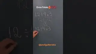 ERROS FATAIS! CUIDADO!!! 