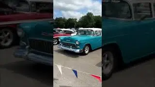 Tri Five Nationals 2024 Bowling Green Kentucky 1955 1956 1957 Chevy Car Show Drag Race