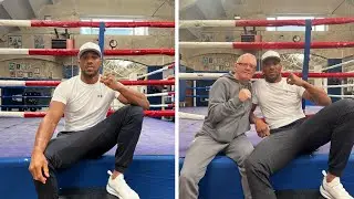 LIVE BOXING! Anthony Joshua goes back to the GUTTER After Robbery|R garcia makes demand| Efe Ajagba