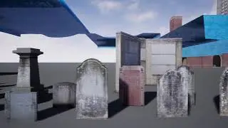 Cemetery map custom assets