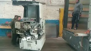 Погрузка оптико профилешлифовального станка 395МФ10