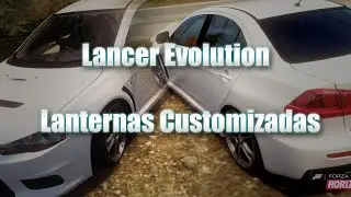 Lancer Evolution Lanternas Customizadas