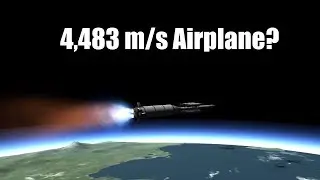 A Plane That Goes 10,000 miles per hour... (KSP Airspeed Record Attempt 2)