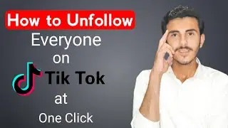 How To Unfollow Everyone On Tiktok At Once Click 2022 || Best Way To Unfollow Everyone On Tiktok
