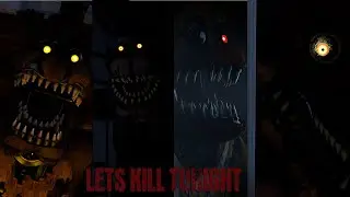 [SFM/FNAF4] Nightmare Animatronics kill