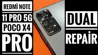 Xiaomi Redmi Note 11 PRO 5G | POCO X4 PRO Dual Sim imei Repair | Resistor Change | Direnç Değişimi
