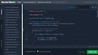 HackerRank Interview Prep Kit - Problem 10: Ransom Note