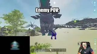 STREAMSNIPING with CHEATS | Ark Survival Ascended | Aimbot, Esp | PvP Clips