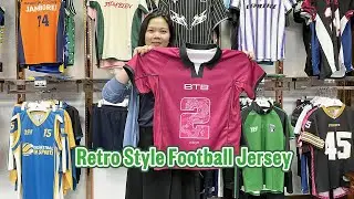 V-Neck Retro Football Jersey | Sublimated Soccer Jersey