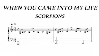 Scorpions - When You Came Into My Life Sheet Music