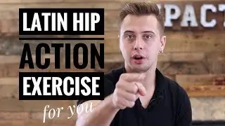 Latin Hip Action exercises|Cuban Motion |Latin Dance Tutorial