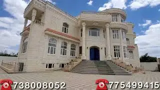 قصر في صنعاء للبيع ثلاثة دور وملحقات مع المسبح ثلاثة شوارع زفلت اعلان رقم(800)