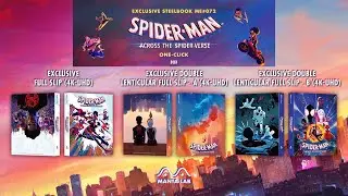 Spider-Man: Across the Spider-Verse 4K Steelbook Unboxing (One Click)