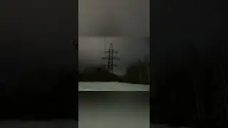 Странный свет в небе. фонари?