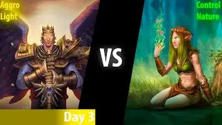 Gods Unchained: Aggro Light VS Aggro Light | Control Light Week - Day 2