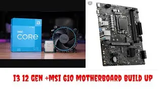 Intel i3 12 gen processor  Pc build @Ultrainfo
