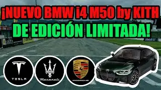 ¡BMW i4 M50 by Kith, una edición limitada muy exclusiva cargada de detalles únicos!