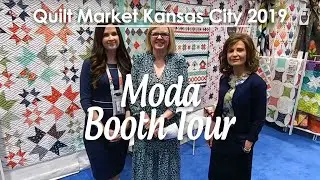 Moda Booth Tour -  Quilt Market Kansas City 2019 | Fat Quarter Shop