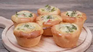[No music] How to make quiche bread with spring vegetables [Recipe]