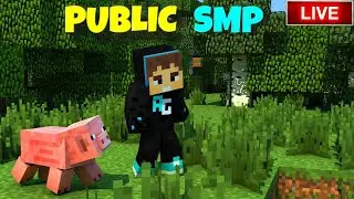 Minecraft Smp Live || Join Our Public Server | Java + Pe | 1.21/1.22