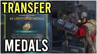 ONCE HUMAN - TRANSFER LIGHTFORGED MEDALS