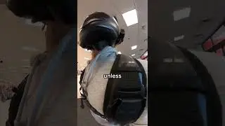 Can Bikers wear Helmets inside a store?