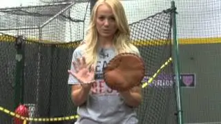 Softball Tips on Having a Flat Glove with Jen Schroeder