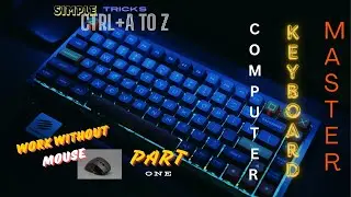 CTRL shortcut keys of computer | Ctrl A to Z shortcut keys | Ctrl keyboard shortcuts
