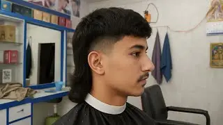 Modern Mullet Haircut For Men 2025 | Trending Mullet Style | Best Mullet Tutorial #barberram 