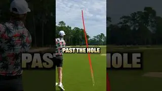 The craziest ending to a YouTube golf match you’ll see!😳 #golf