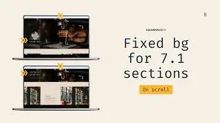 Fixed Parallax Background Image Effect for sections in Squarespace 7.1
