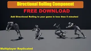 Free Directional Dodging System - Add Rolling to Your Game in Minutes (FREE ASSET DOWNLOAD)