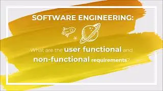 Software Engineering: User, Funcional and Non Funcional Requirements