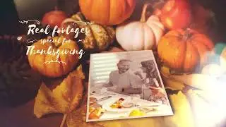 After Effect Thanks Giving Template| After effect Free Template