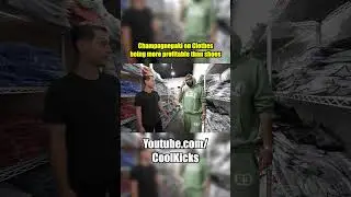 Champagnepaki on Clothes being more profitable than shoes 🤔💰👟👕