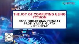 The Joy of Computing using Python | Week 4 Quiz | Assignment 4 Solution | NPTEL | SWAYAM 2023