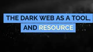 THE DARK WEB AS A TOOL, AND RESOURCE ? #cybersecurity #darkweb
