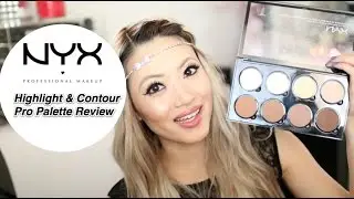 NEW NYX Highlight & Contour Palette Pro Review and Swatches