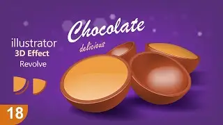 3d revolve illustrator-Lesson 18