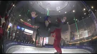 Skydiving at Ifly Flight 1