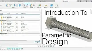 Introduction To Parametric Design in Fusion 360 | Fusion 360 Tutorial