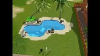 how to build a cool swimming pool sims 3