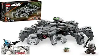 LEGO Star Wars Spider Tank 75361 Building Toy Mech from The Mandalorian Review